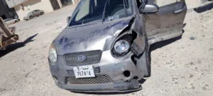 كيا مورنينق قبل وبعد الحادث شريتها شهر وخبطتها