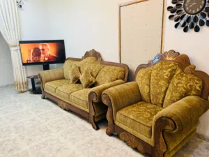 طقم كنب مستعمل جديد