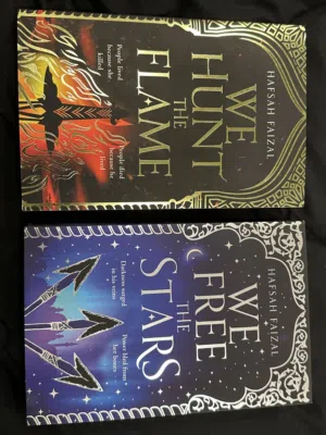 We hunt the flame fiction book series