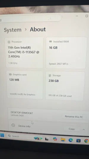 dell latitude 5420