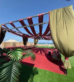 حديد للمظلات