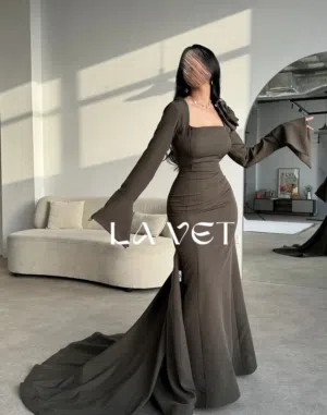 فستان من مصممه سعوديه لا ڤيت