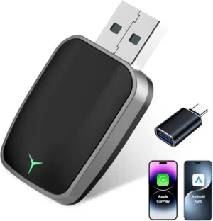 Wireless Carplay&Android Auto Box Wired to Wireless Dongle Automatic Connect Adapter
