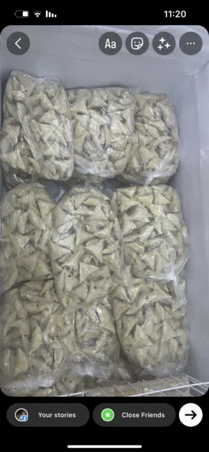 سمبوسة مفرزنة لذيذة ومقومشة