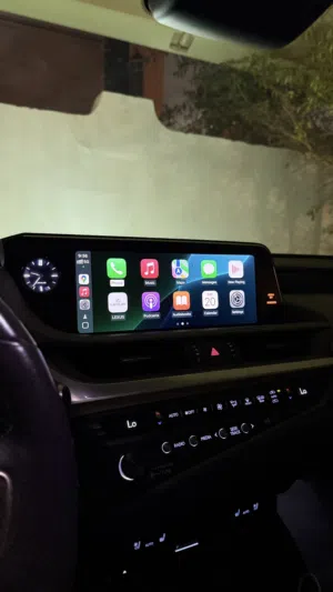 قطعة مشغل نظام carplay & android auto بالبلوتوث