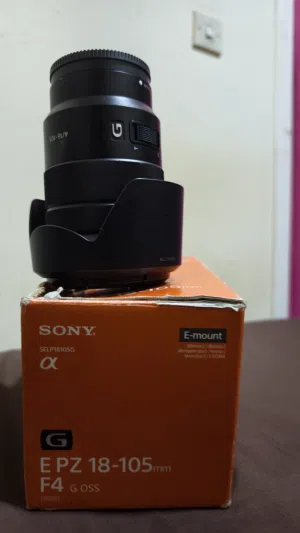 عدسة سوني sony 18-105 F4 G OSS
