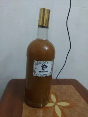 خل التفاح طبيعي 100/100 لتر و ربع اب 25الف