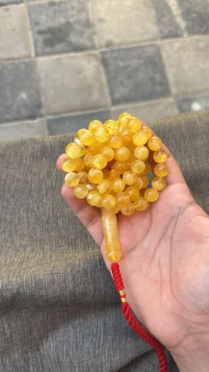 مسباح كهرمان حر طبيعي القياسات فل وصف