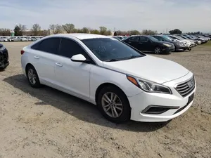 Hyundai Sonata 2016 White SE miles 120375  American space run&drive vcc paper 5NPE24AF0GH283409