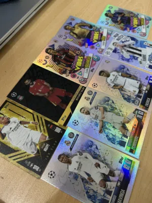 Moha salah /mbappe football trade cards 2024-2025
