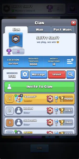 Clash of Clans Accounts and Characters for Sale in Amman