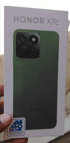 Honor x7c  New condition. هاتف Honor X7C بحالة جديدة