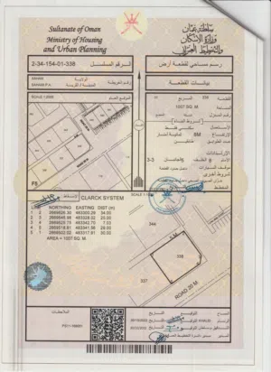 ارض سكنية في صحم مساحتها كبيرة وموقعها ممتاز