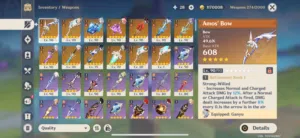 حساب جينشن امباكت للبيع Genshin impact