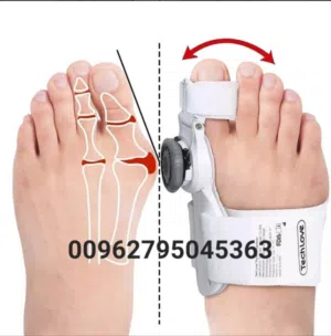 مصحح ميلان اصبع القدم الكبير ابهام القدم Tech Love Bunion Corrector إعادة محاذاة أصابع القدم بشكل صح