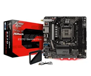 ASRock Z370 ITX i7-8700 32GB DDR4 T400 512GB NVMe SSD PSU WiFi Cooler