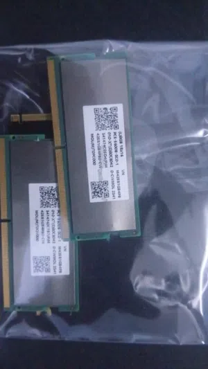 2 رامات لابتوب و تخزينة للبيع  2 Rams and SSD storage for sell