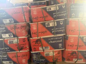 فحم مربع مثقوب