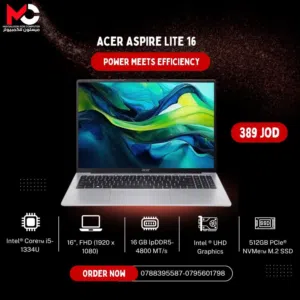 لابتوب ايسر اي 5 Laptop Acer i5 16GB 512GB بافضل الاسعار
