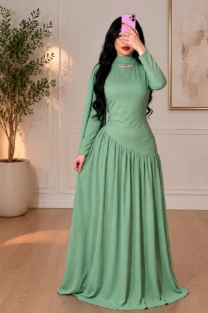 فستاتين سهرة للمحجبات