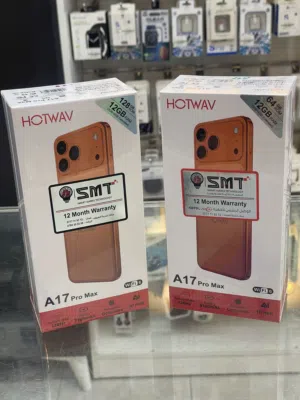 Hotwave a17 pro max 12ram 64g جديد مسكر بالكرتونه ومكفول