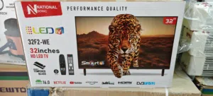 عرض خاص شاشة ناشونال سونيك شاشة ذكية فل سمارت وضوح HD ريسيفر داخلي ريموت أوامر صوتية بأفضل سعر للبيع