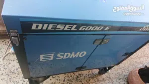 مولد SDMOمتع الوكيل فرنساوي خادم تقريبا 800 ساعه قوته 6000 سوبر كاتم