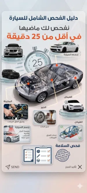 عرض فحص سيارات كمبيوتر بدء من 150 الي 350