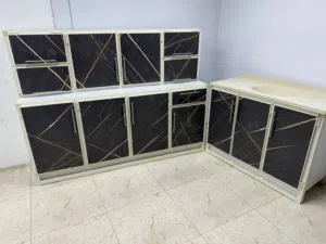 كاونتر قياس مترين مع سنك متر وعشرين وظهر بليت صفر ماكو )