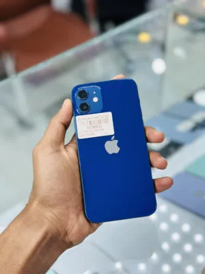 iPhone 12-128gb Blue color 91% battery less use phone