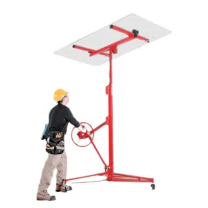 رافعة جبصين قوية بارتفاع يصل حتى 4.70م الجودة العالية وزن 46 كيلوغرام مثالية لتركيب الأسقف الجبسية