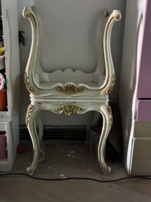 Vintage French Style Side Tables / Nightstands – Set of 2
