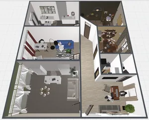 ‏٢ غرفتا نوم ‏.‏ حمّام ‏.‏ 110 م٢‏2