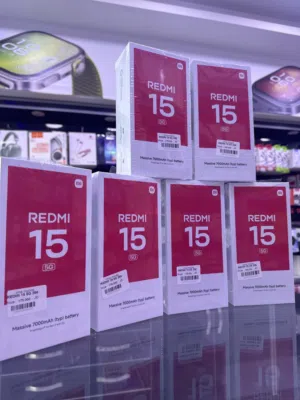 Xiaomi Redmi 15 5G ( 256 GB / 8+8 RAM) اقوى جهاز في العالم شاومي ريدمي 15 نسخة 5G الاقوى في العالم