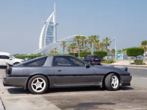 TOYOTA SUPRA 1989 MODEL TARGA AND TURBO FULL OPEN ROOF TOP