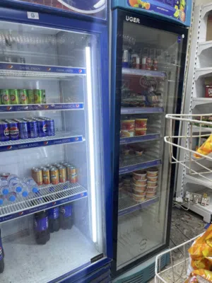 ثلاجات اسواق بحاله جيدة جداً