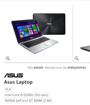 The laptop is very good but it runs slow and there is a problem with the battery, the battery does n