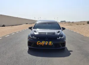 Golf 7 R 2017 GCC 134 klm only full option very clean car inside and outside