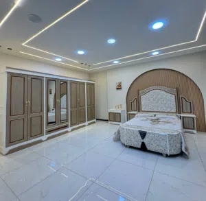 تفاصيل الغرفة المرمري .... خارج 4ملم ام دي اف وداخل معاكس 3ملم صبغ ح