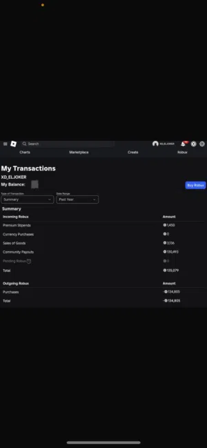 حساب روبلكس نتفاوض في السعر