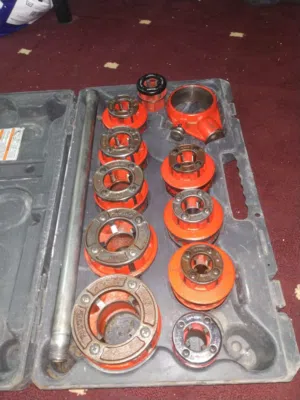 paype threading machine all most new