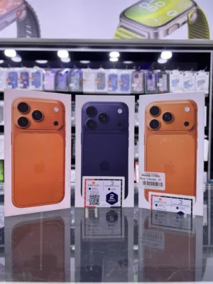 iPhone 17 Pro 256 GB ( بخط )  ايفون 17 برو وارد شرق اوسط بخط مش اوروبي ( جديد مسكر بالكرتونة مكفول )
