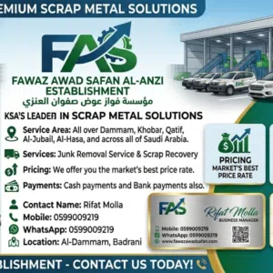 Scrap buyer dammam 