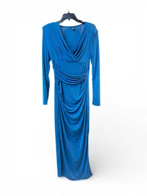 Elegant blue dress فستان انيق