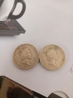 عمله نادره بوند بريطاني 1985 خطاء مطبعي