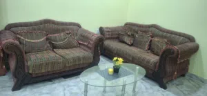 5 SEATER SOFA SET GOOD CONDITION