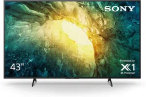 Sony 43" Android Smart TV - 4K, 43X7K