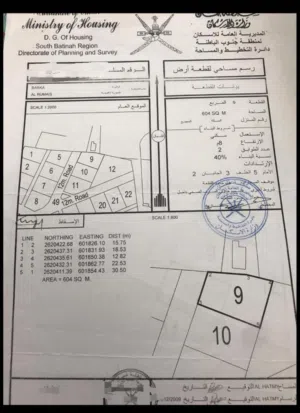 أرضين في بركاء الرميس