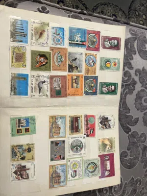 مجموعه طوابع قديمه نادره جدا اكثر من 500 طابع