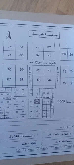 ارض ع شارعين في الفعكات